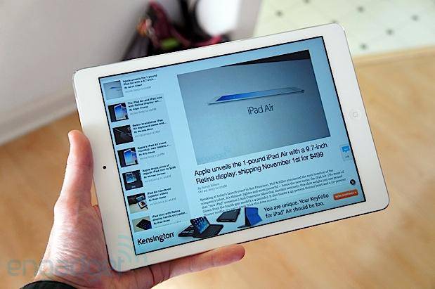 iPad Air: 40-70 procent wyższa wydajność grafiki niż iPad 4
